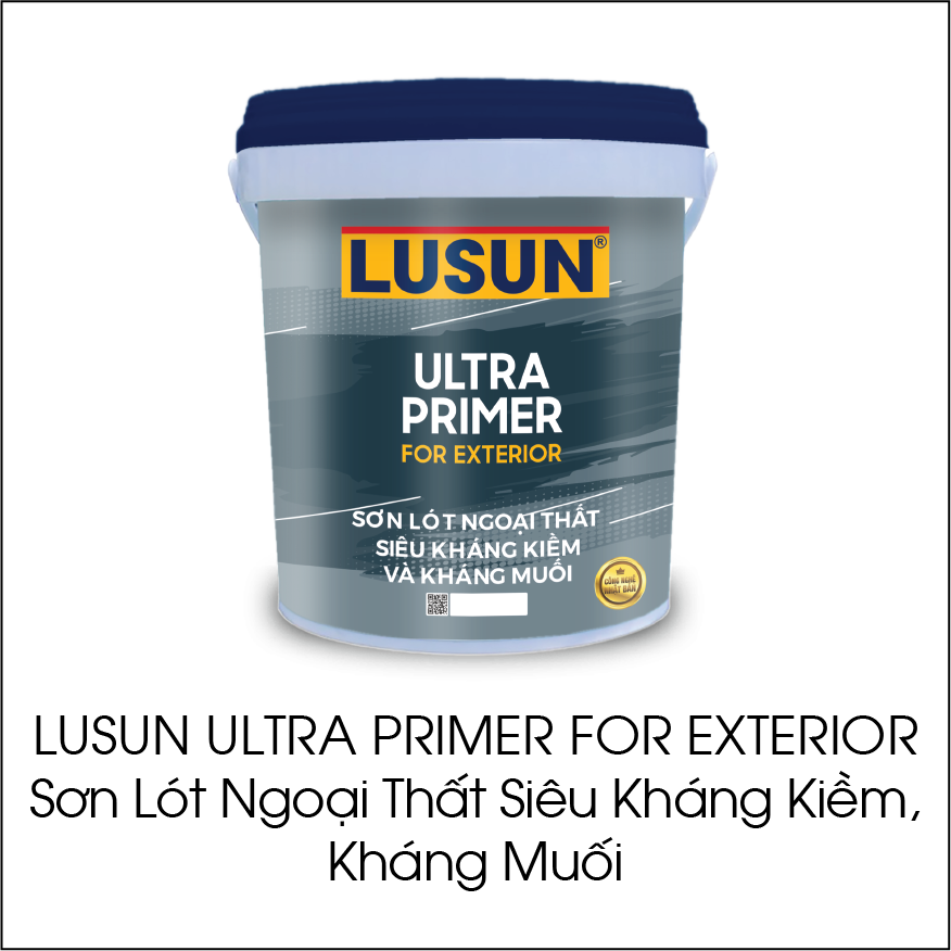 Lusun Ultra Primer For Exterior sơn lót ngoại thất siêu kháng kiềm, kháng muối - Sơn Maxxs - Công Ty Cổ Phần Sơn Maxxs Việt Nam